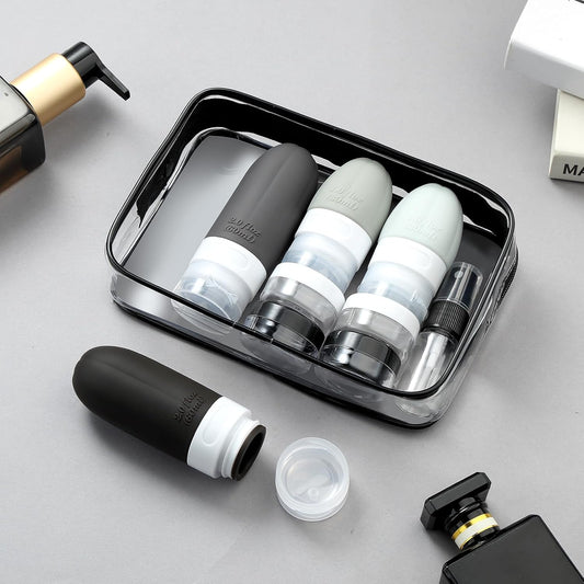 Gemice 16 Pack Travel Bottles for Toiletries, Small TSA Approved Leakproof Travel Containers for Toiletries, Silicone Refillable Travel Essentials Accessories with Travel Bag for Shampoo Conditioner
