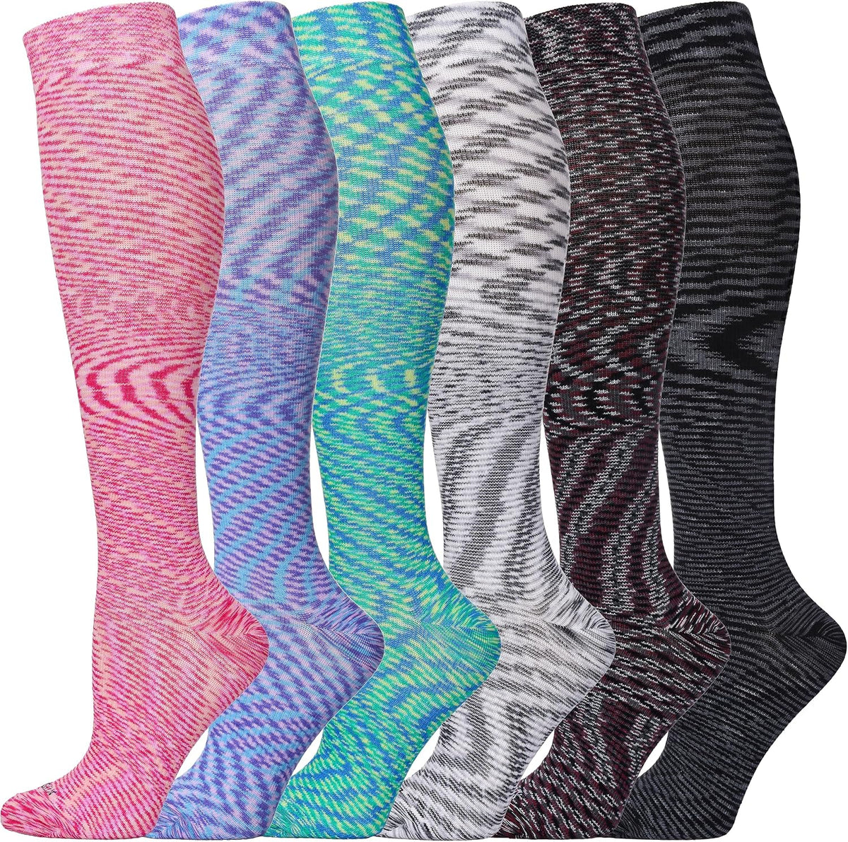 Compression Socks Women and Men, 20-30mmHg, Best for Nurses, Travel, Pregnancy