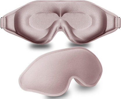 Sleep Mask for Side Sleeper, Blackout Eye Mask for Women Men