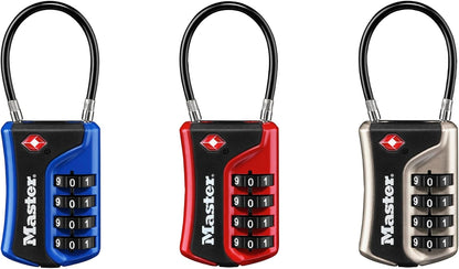 TSA Approved Combination Luggage Lock Assorted 4697EC3