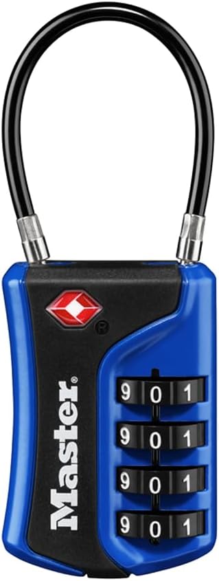 TSA Approved Combination Luggage Lock Assorted 4697EC3