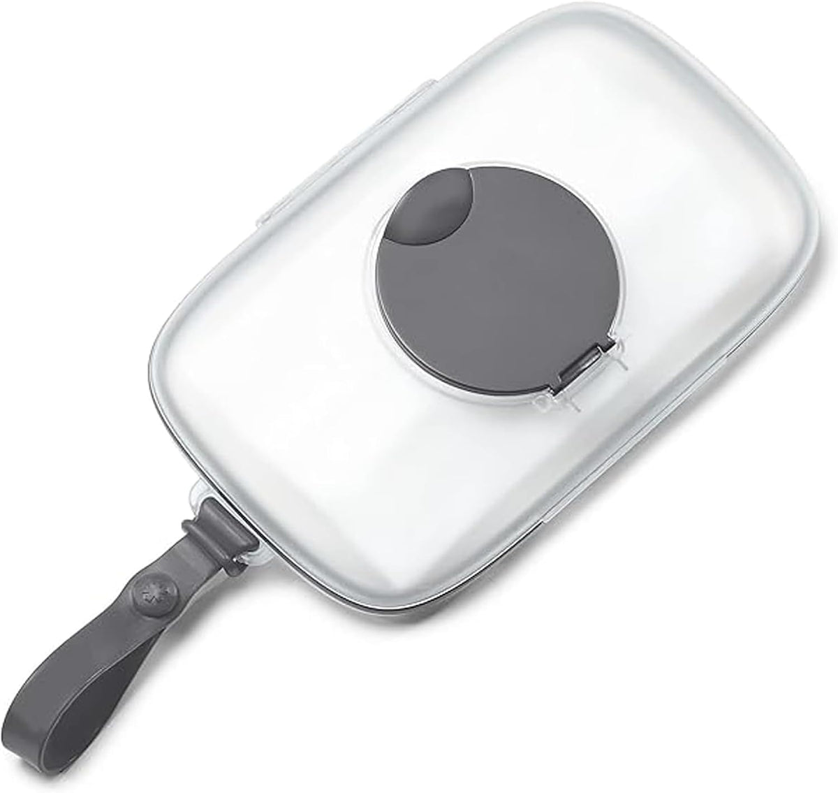 On-The-Go Wipes Dispenser, Grab & Go, Grey