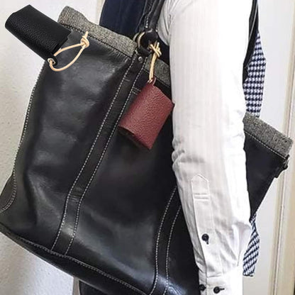 Pocket Tissue Holder, Facial Paper Storage Case Leather Tissue Pouch for Home and Travel