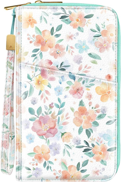 Family Passport Holder Wallet RFID Blocking Document Organizer