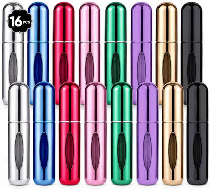 8 PCS Mini Perfume Travel Refillable, Perfume Atomizer, Refillable Perfume Bottle-5ml
