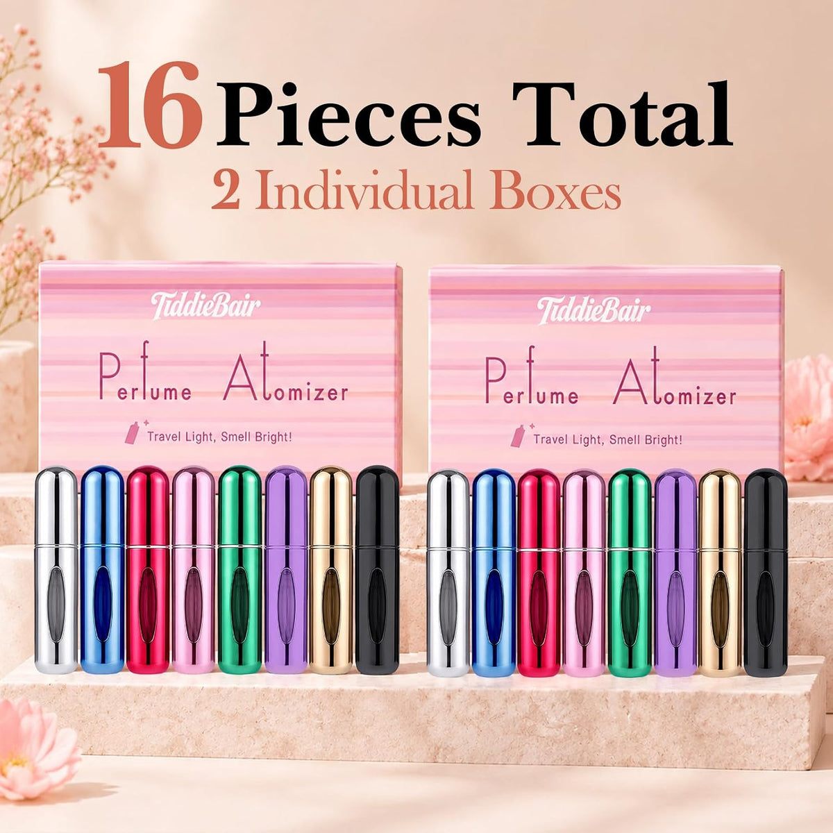 8 PCS Mini Perfume Travel Refillable, Perfume Atomizer, Refillable Perfume Bottle-5ml
