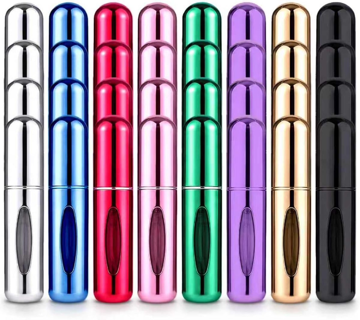 8 PCS Mini Perfume Travel Refillable, Perfume Atomizer, Refillable Perfume Bottle-5ml