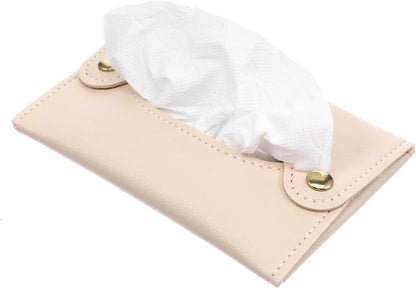 5.12"x3.35" Travel Tissue Holder, Purse Tissue Holder (Apricot)
