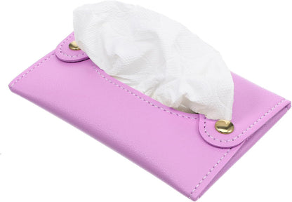 5.12"x3.35" Travel Tissue Holder, Purse Tissue Holder (Apricot)