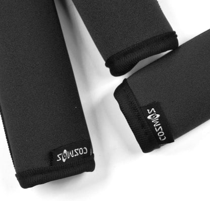 5 Pcs Black Color Comfort Neoprene Handle Wraps/Handle Grip/Luggage Identifier for Travel Bag Luggage Suitcase