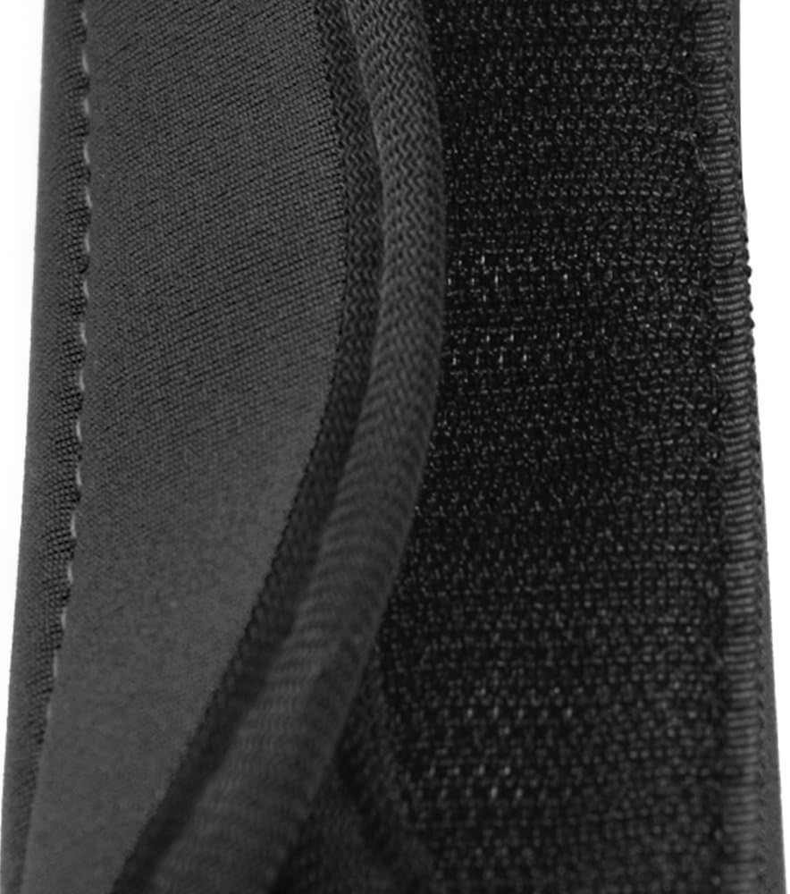 5 Pcs Black Color Comfort Neoprene Handle Wraps/Handle Grip/Luggage Identifier for Travel Bag Luggage Suitcase
