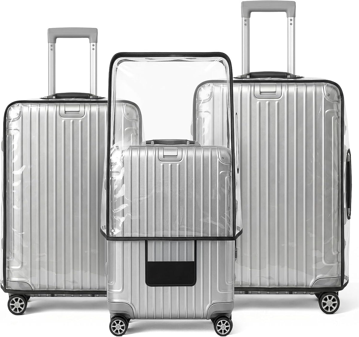 3 Pieces Thicken Luggage Cover Protectors 20" 24" 28" luggage