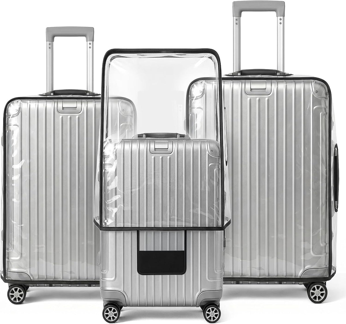 3 Pieces Thicken Luggage Cover Protectors 20" 24" 28" luggage