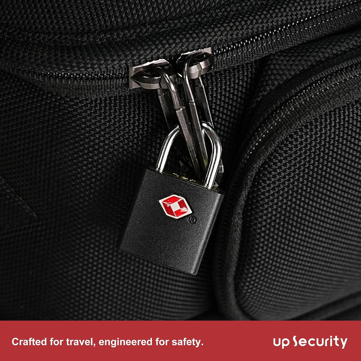 TSA Locks for Luggage with Keys, Travel Luggage Locks TSA Approved 4 Pack, Small Padlock with Key, Keyed Alike Mini Padlock for Suitcase, Backpack, Bag, Zipper, Case, Box, Small Locker