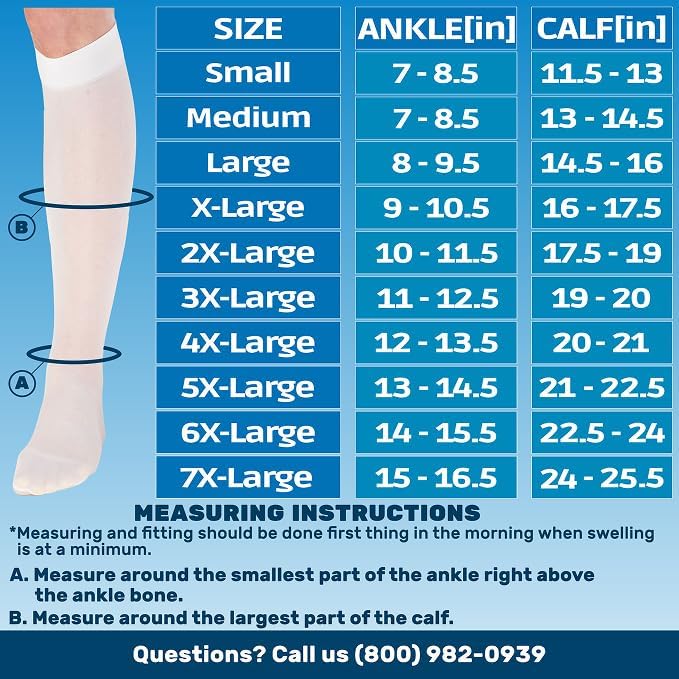 ABSOLUTE SUPPORT Sheer Womens Compression Socks 15-20 mmHg