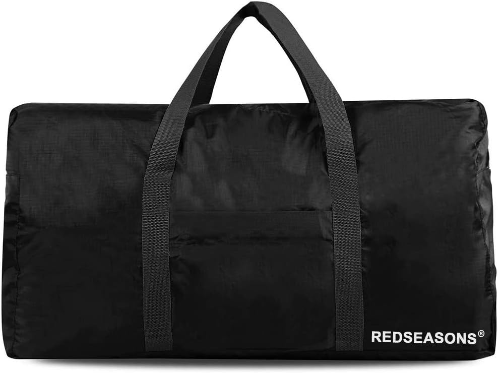 Extra Large Duffle Bag Lightweight, 96L Travel Duffle Bag Foldable for Men Women, Black