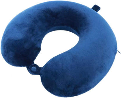 Travel Pillow,100% Pure Memory Foam U Shaped Neck Pillow,Super Lightweight Portable Headrest Great for Airplane, Car,Home,Office,Sleeping Rest (Grey)
