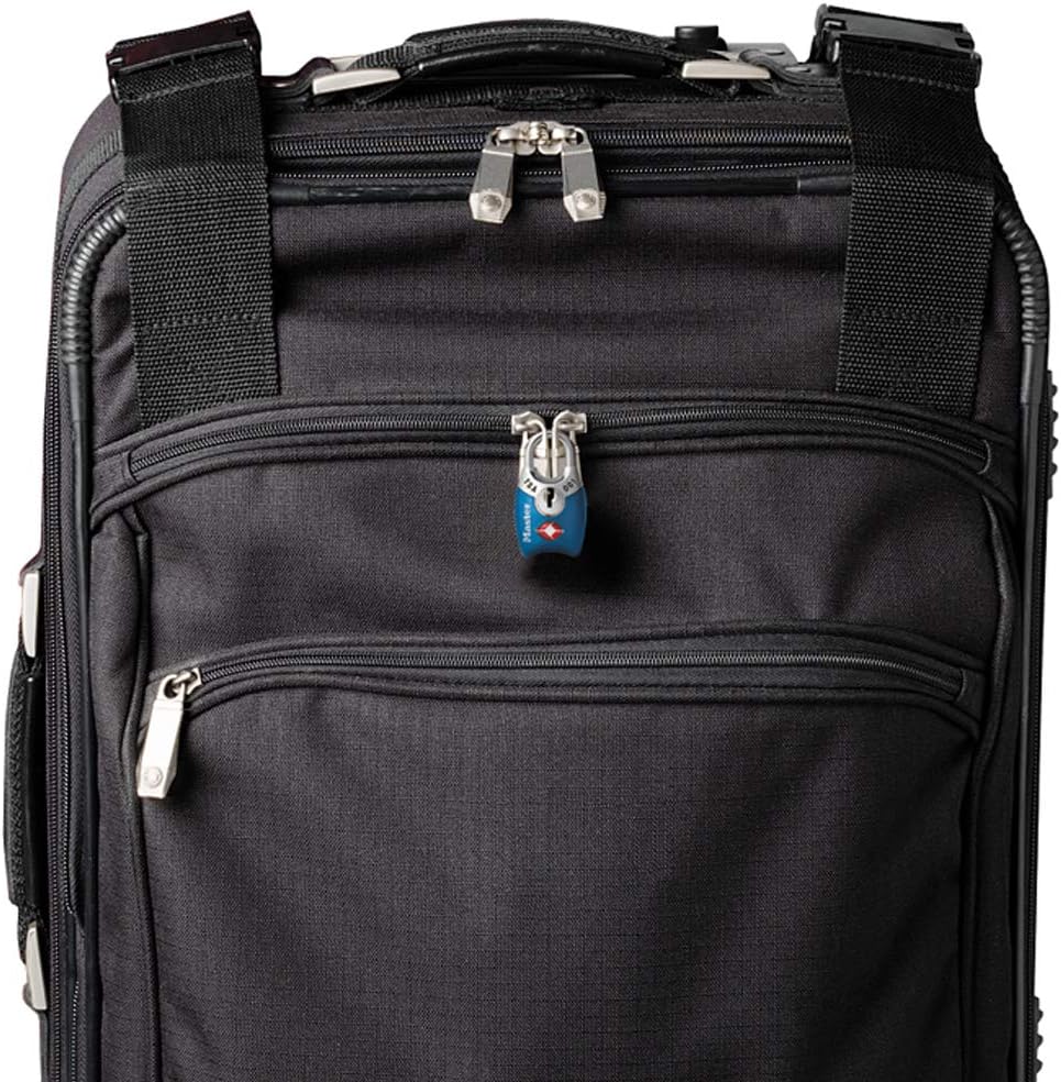 4689Q TSA Approved Luggage Lock, 4 Pack, Colors May Vary
