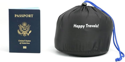C Travel Pillow, Award-Winning Patented Ergonomic Design for Chin & Neck Support Memory Foam Neck Pillow, Compact Airplane Pillow for Traveling, Flight, Car (Hunter Green, Medium)