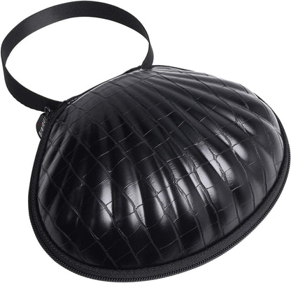 Hard Travel Case for Silicone Bras [A-C Cup] Premium Nubra Organizer Portable Lingerie Underwear Storage Bag (Map)