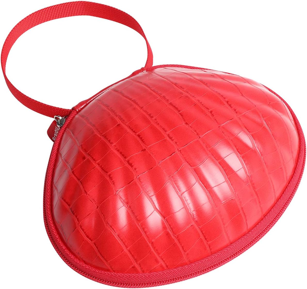 Hard Travel Case for Silicone Bras [A-C Cup] Premium Nubra Organizer Portable Lingerie Underwear Storage Bag (Map)