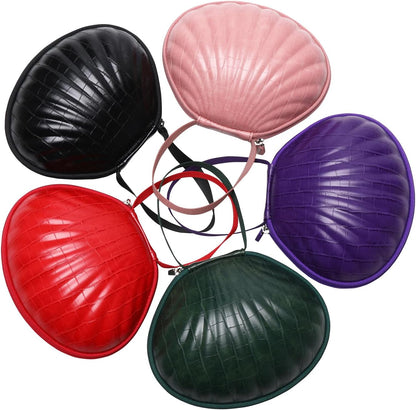 Hard Travel Case for Silicone Bras [A-C Cup] Premium Nubra Organizer Portable Lingerie Underwear Storage Bag (Map)