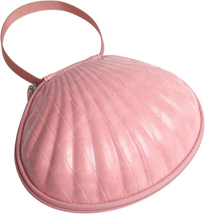 Hard Travel Case for Silicone Bras [A-C Cup] Premium Nubra Organizer Portable Lingerie Underwear Storage Bag (Map)