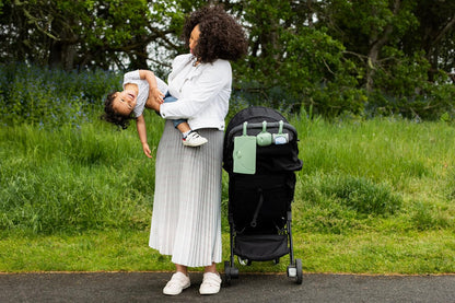 On-the-Go Baby Wipes Dispenser, Sage