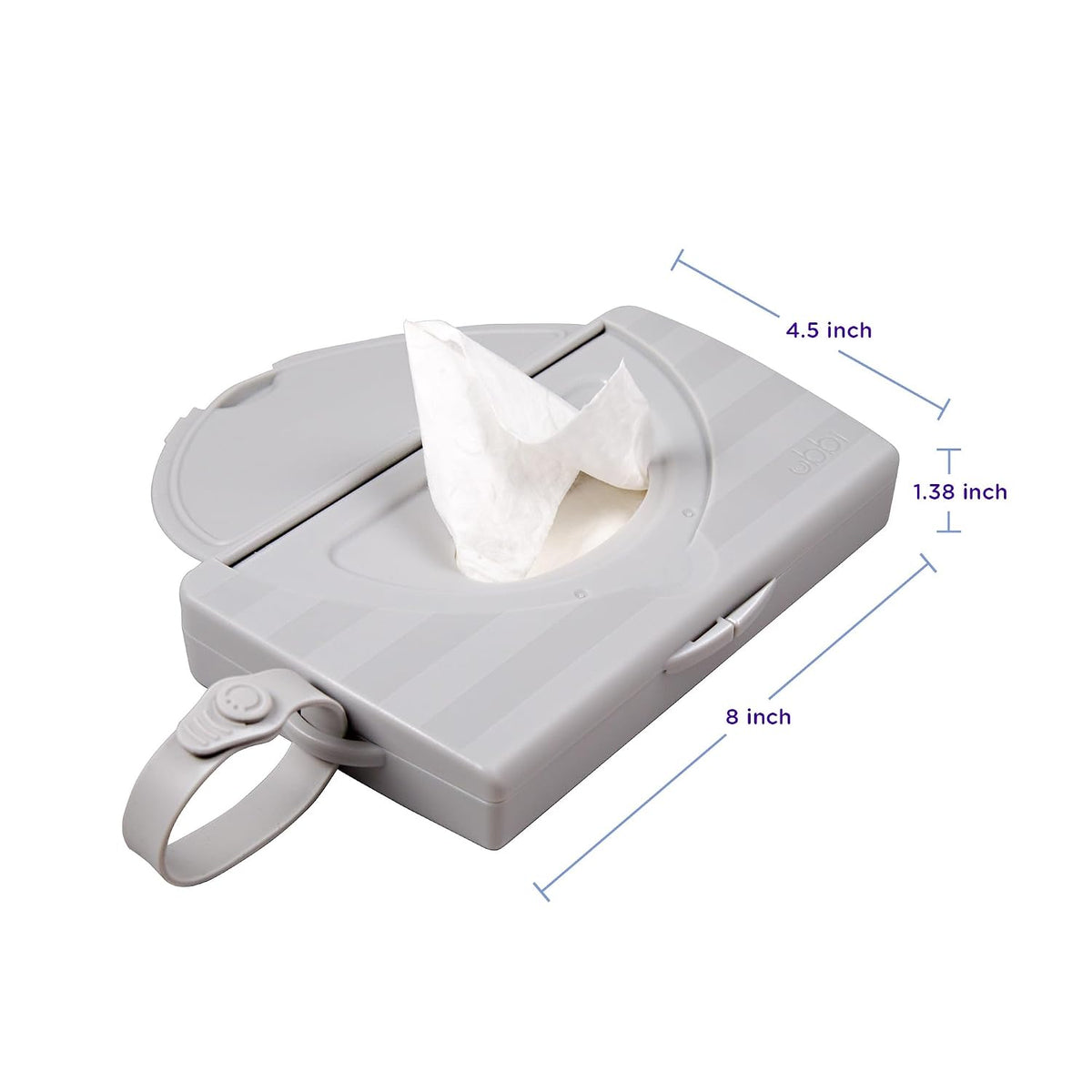 On-the-Go Baby Wipes Dispenser, Sage