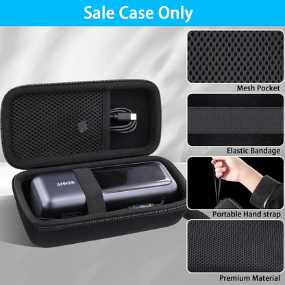 Hard Case for Anker 25,000mAh Laptop 25K 165W Power Bank, Black
