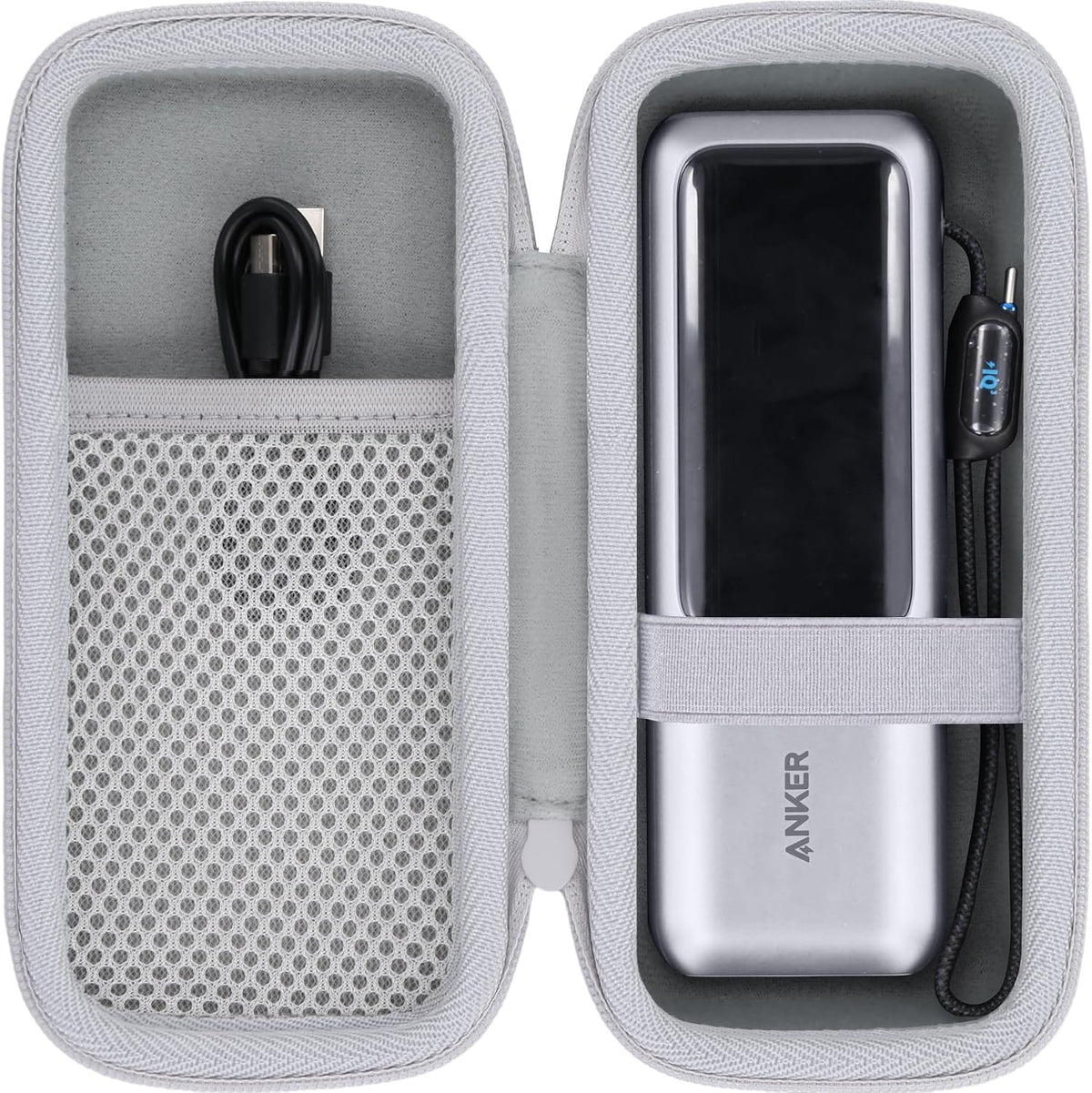 Hard Case for Anker 25,000mAh Laptop 25K 165W Power Bank, Black