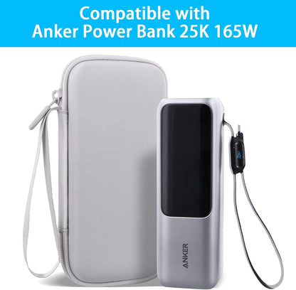 Hard Case for Anker 25,000mAh Laptop 25K 165W Power Bank, Black