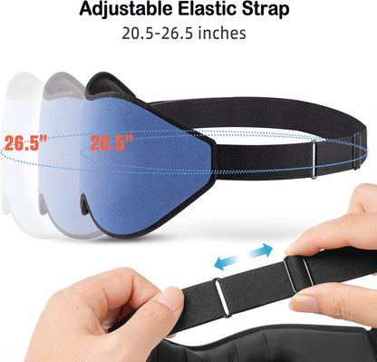 Sleep Mask for Side Sleeper Women Men, Eye Mask for Sleeping