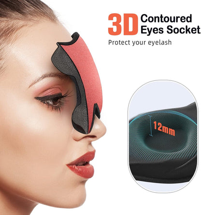 Sleep Mask for Side Sleeper Women Men, Eye Mask for Sleeping