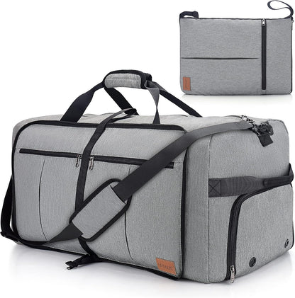 120L Foldable Collapsible Waterproof Travel Duffel Bag for Men and Women