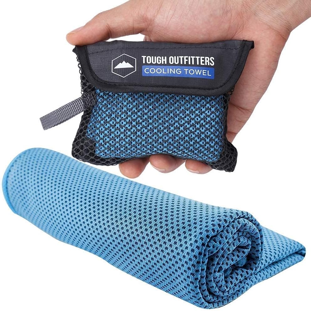 Cooling Towels for Neck Face - Neck Cooling Towel for Hot Weather Yoga Sports Golf Sweat - Instant Cold Towel
