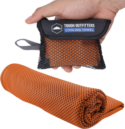 Cooling Towels for Neck Face - Neck Cooling Towel for Hot Weather Yoga Sports Golf Sweat - Instant Cold Towel