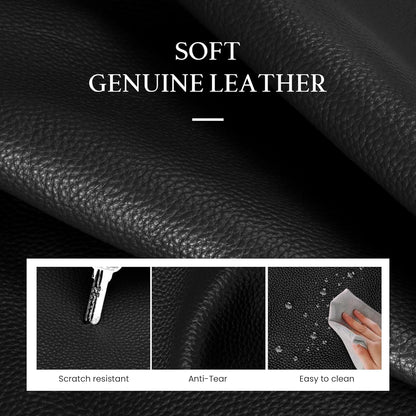 Genuine Leather Work Tote Bag for Women with 15" Compartment