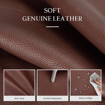 Genuine Leather Work Tote Bag for Women with 15" Compartment
