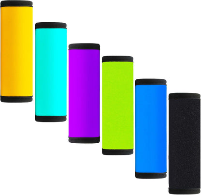 Luggage Handle Wrap 6 Pack-Neoprene Luggage Handle Wraps for Suitcase/Beach Bag/Backpacks Bright Suitcase Identifiers Travel Accessories for Airplane (6 Colors)