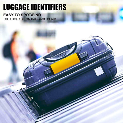 Luggage Handle Wrap 6 Pack-Neoprene Luggage Handle Wraps for Suitcase/Beach Bag/Backpacks Bright Suitcase Identifiers Travel Accessories for Airplane (6 Colors)