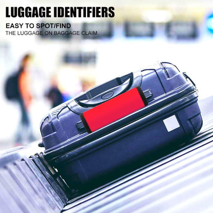 Luggage Handle Wrap 6 Pack-Neoprene Luggage Handle Wraps for Suitcase/Beach Bag/Backpacks Bright Suitcase Identifiers Travel Accessories for Airplane (6 Colors)