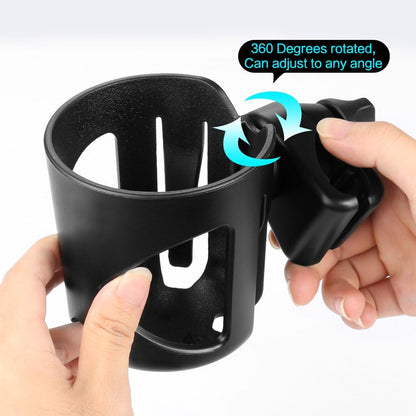 Stroller Cup Holder, Cup Holder for Walker Bike Wheelchair