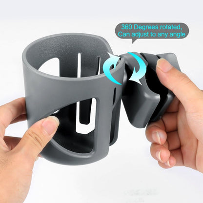 Stroller Cup Holder, Cup Holder for Walker Bike Wheelchair