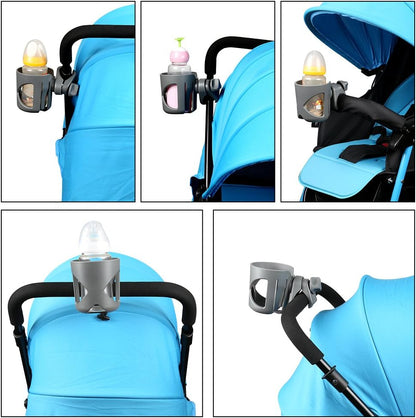 Stroller Cup Holder, Cup Holder for Walker Bike Wheelchair