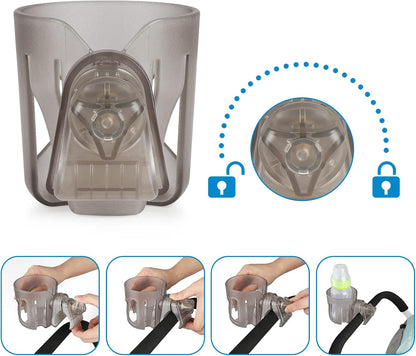 Stroller Cup Holder, Cup Holder for Walker Bike Wheelchair