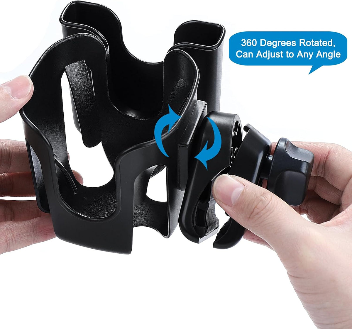 Stroller Cup Holder, Cup Holder for Walker Bike Wheelchair