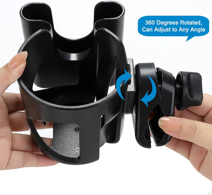Stroller Cup Holder, Cup Holder for Walker Bike Wheelchair
