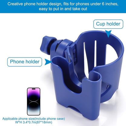 Stroller Cup Holder, Cup Holder for Walker Bike Wheelchair