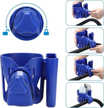 Stroller Cup Holder, Cup Holder for Walker Bike Wheelchair